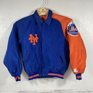 Diamond Collection Starter Vintage USA Made New York Mets Jacket Size L